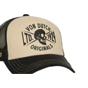 von-dutch-crew28-beige-und-schwarze-trucker-kappe