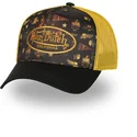 von-dutch-subl07-svart-och-gul-truckerkeps