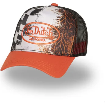 Sapkák ívelt narancssárga snapback SUBL10 Von Dutch