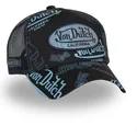 von-dutch-cafe06-schwarze-und-blaue-trucker-kappe