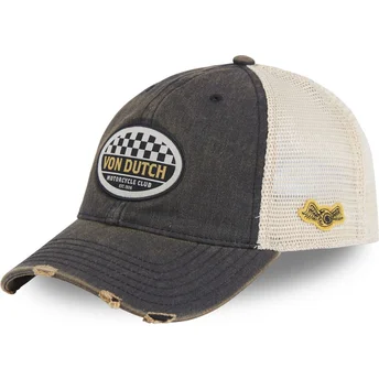 Graue und weiße Trucker-Kappe MAC08 von Von Dutch