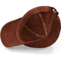 von-dutch-curved-brim-log06-brown-adjustable-cap