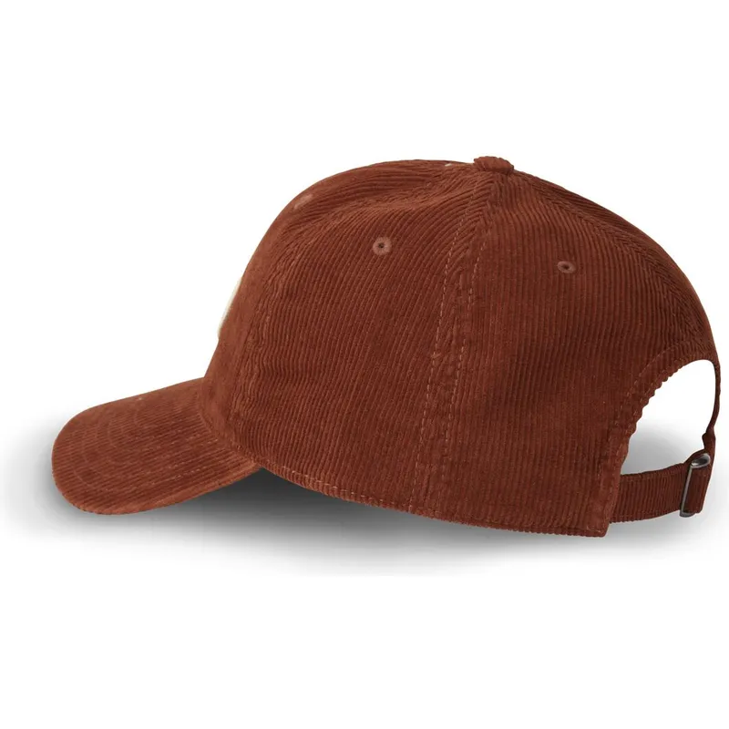 braune-verstellbare-curved-cap-log06-von-von-dutch