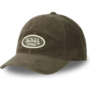 Gorra curva verde ajustable LOG07 de Von Dutch