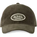 gorra-curva-verde-ajustable-log07-de-von-dutch