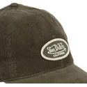 gorra-curva-verde-ajustable-log07-de-von-dutch