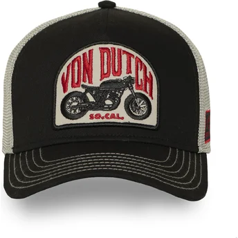 Von Dutch SEM03 Black and White Trucker Hat
