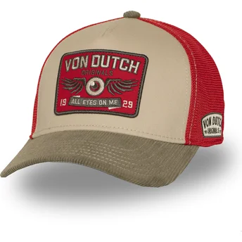 Sapkák ívelt többszínű snapback SEM06 Von Dutch