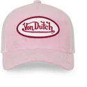 rosa-weisse-trucker-cap-kylie-p-von-von-dutch