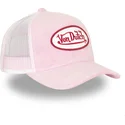rosa-weisse-trucker-cap-kylie-p-von-von-dutch
