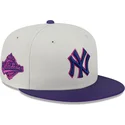 beige-violette-59fifty-clr-dvlp-fitted-cap-der-new-york-yankees-mlb-von-new-era