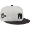 beige-und-schwarze-59fifty-clr-dvlp-fitted-cap-der-new-york-yankees-mlb-von-new-era
