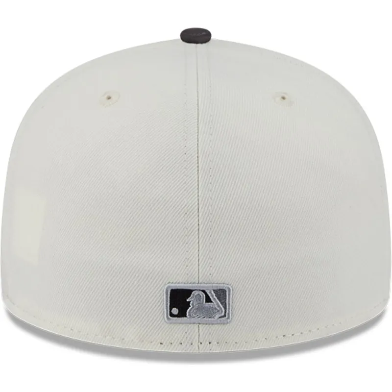 beige-und-schwarze-59fifty-clr-dvlp-fit-kappe-der-new-york-yankees-mlb-von-new-era