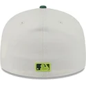 beige-grune-59fifty-clr-dvlp-fitted-cap-der-oakland-athletics-mlb-von-new-era