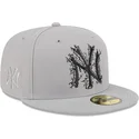 new-era-new-york-yankees-mlb-59fifty-cracked-graue-flat-cap