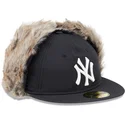 new-era-new-york-yankees-mlb-59fifty-winter-dog-ear-schwarze-fitted-cap