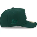 grune-gebogene-verstellbare-59fifty-a-frame-wired-kappe-von-oakland-athletics-mlb-von-new-era