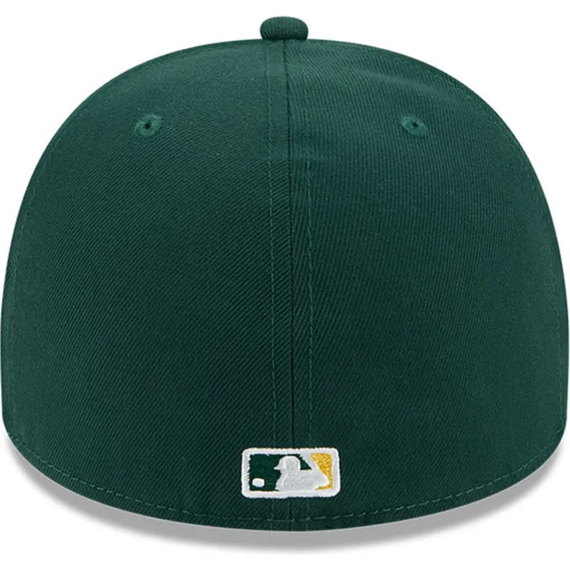 grune-gebogene-kappe-59fifty-a-frame-wired-der-oakland-athletics-mlb-von-new-era