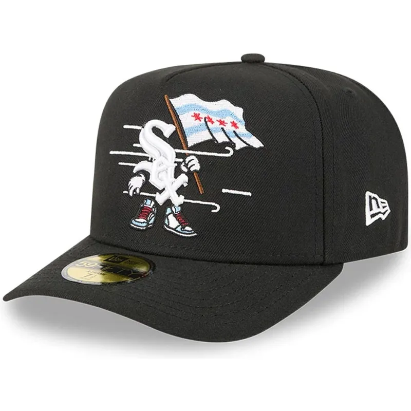 sapkak-ivelt-fekete-illesztett-59fifty-a-frame-cartoon-chicago-white-sox-mlb-new-era