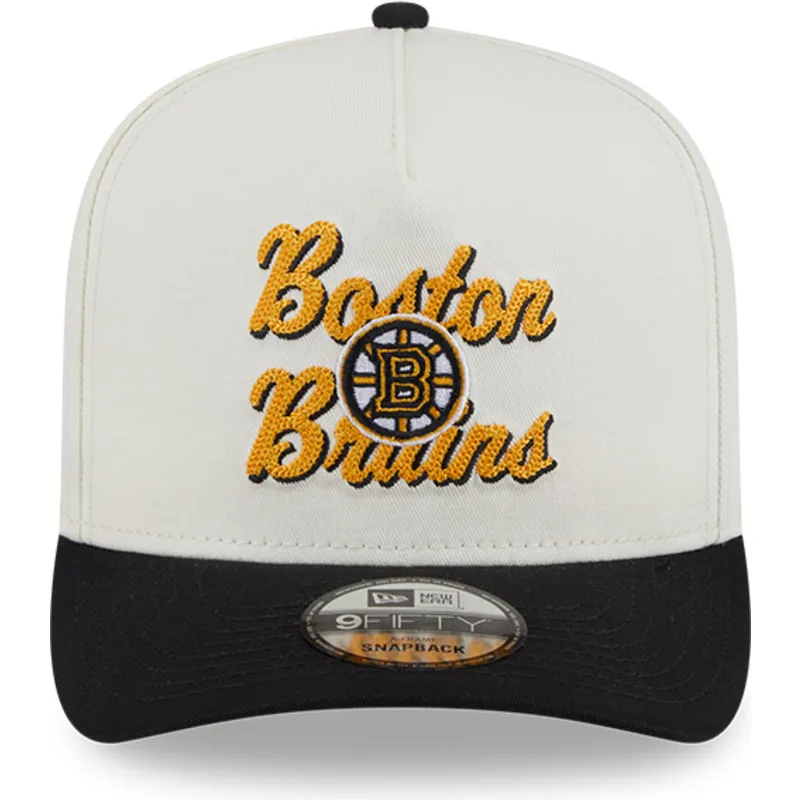 sapkak-ivelt-bezs-snapback-9fifty-a-frame-chainstitch-boston-bruins-nhl-new-era