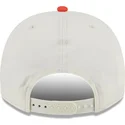 beige-und-orangefarbene-snapback-kappe-9fifty-a-frame-chainstitch-der-anaheim-ducks-nhl-von-new-era