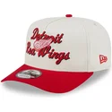 beige-rote-snapback-kappe-9fifty-a-frame-chainstitch-der-detroit-red-wings-nhl-von-new-era