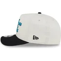 san-jose-sharks-nhl-9fifty-a-frame-chainstitch-snapback-kappe-beige-und-schwarz-von-new-era