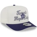 sapkak-ivelt-bezs-snapback-9fifty-a-frame-chainstitch-toronto-maple-leafs-nhl-new-era