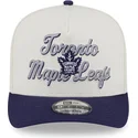 sapkak-ivelt-bezs-snapback-9fifty-a-frame-chainstitch-toronto-maple-leafs-nhl-new-era