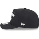 schwarze-snapback-kappe-mit-gebogenem-schirm-9fifty-a-frame-chainstitch-der-los-angeles-kings-nhl-von-new-era