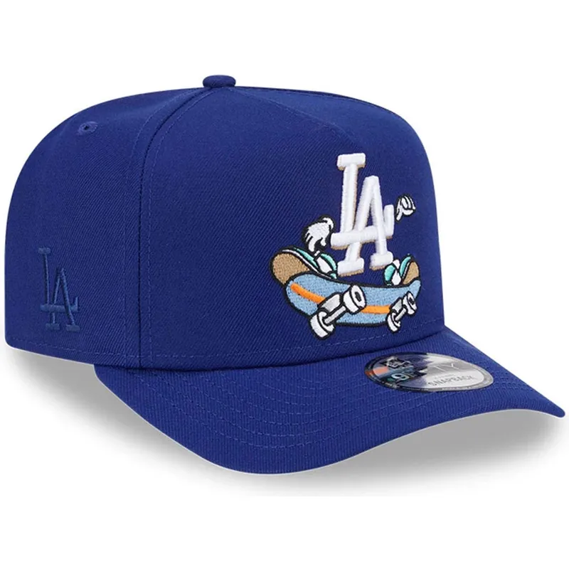 sapkak-ivelt-kek-snapback-9fifty-a-frame-cartoon-los-angeles-dodgers-mlb-new-era