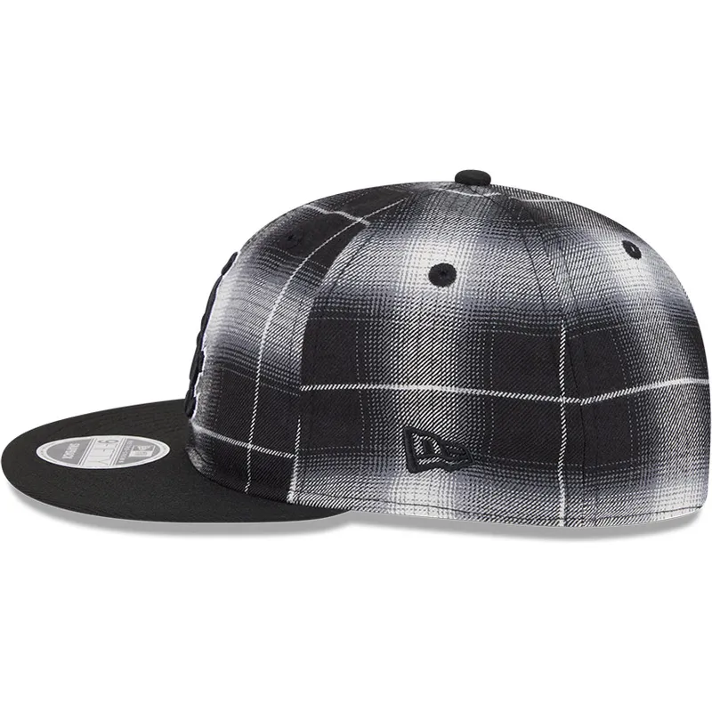 sapkak-lapos-fekete-snapback-9fifty-retro-crown-plaid-chicago-white-sox-mlb-new-era