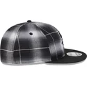 schwarze-snapback-kappe-9fifty-retro-crown-plaid-der-chicago-white-sox-mlb-von-new-era