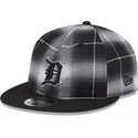schwarze-snapback-9fifty-retro-crown-plaid-mutze-der-detroit-tigers-mlb-von-new-era