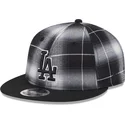 sapkak-lapos-fekete-snapback-9fifty-retro-crown-plaid-los-angeles-dodgers-mlb-new-era