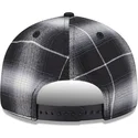 schwarze-snapback-kappe-9fifty-retro-crown-plaid-der-los-angeles-dodgers-mlb-von-new-era