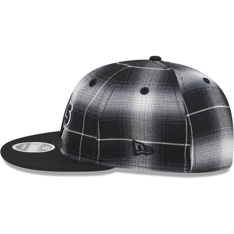 sapkak-lapos-fekete-snapback-9fifty-retro-crown-plaid-oakland-athletics-mlb-new-era