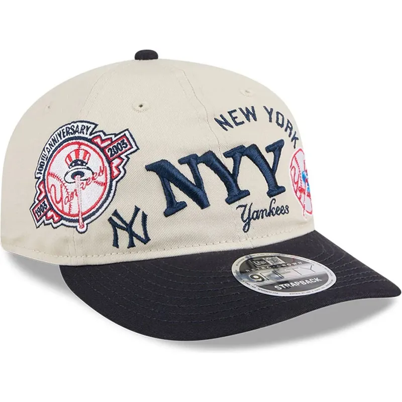 sapkak-ivelt-bezs-snapback-9fifty-retro-crown-scatter-new-york-yankees-mlb-new-era