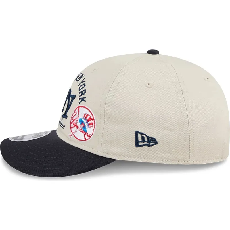 sapkak-ivelt-bezs-snapback-9fifty-retro-crown-scatter-new-york-yankees-mlb-new-era
