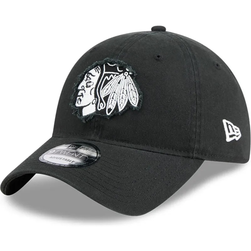 sapkak-ivelt-fekete-allithato-9twenty-stamp-chicago-blackhawks-nhl-new-era