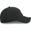 schwarze-verstellbare-9twenty-kappe-mit-gebogenem-schirm-chicago-blackhawks-nhl-von-new-era