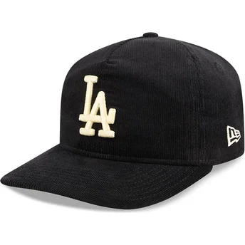 Schwarze 19TWENTY Nostalgic Golfer Snapback-Kappe Los Angeles Dodgers MLB von New Era