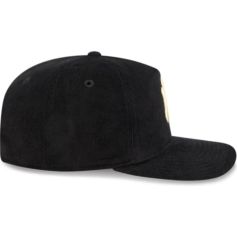 schwarze-gebogene-snapback-kappe-19twenty-nostalgic-golfer-der-new-york-yankees-mlb-von-new-era