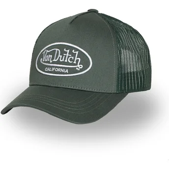 Sapkák ívelt zöld állítható LOF B36 Von Dutch