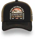 schwarze-und-braune-trucker-kappe-crew25-von-von-dutch