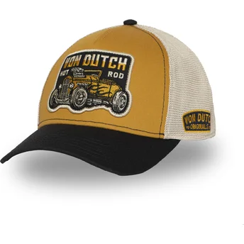 Sapkák ívelt többszínű snapback SEM01 Von Dutch