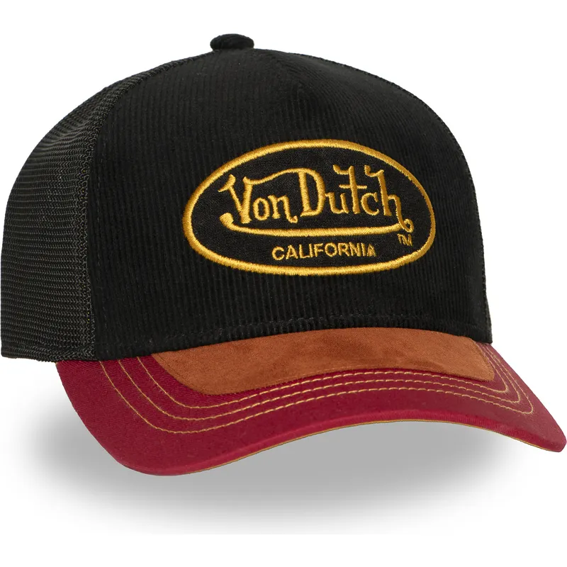 svart-och-rod-trucker-keps-shield03-fran-von-dutch