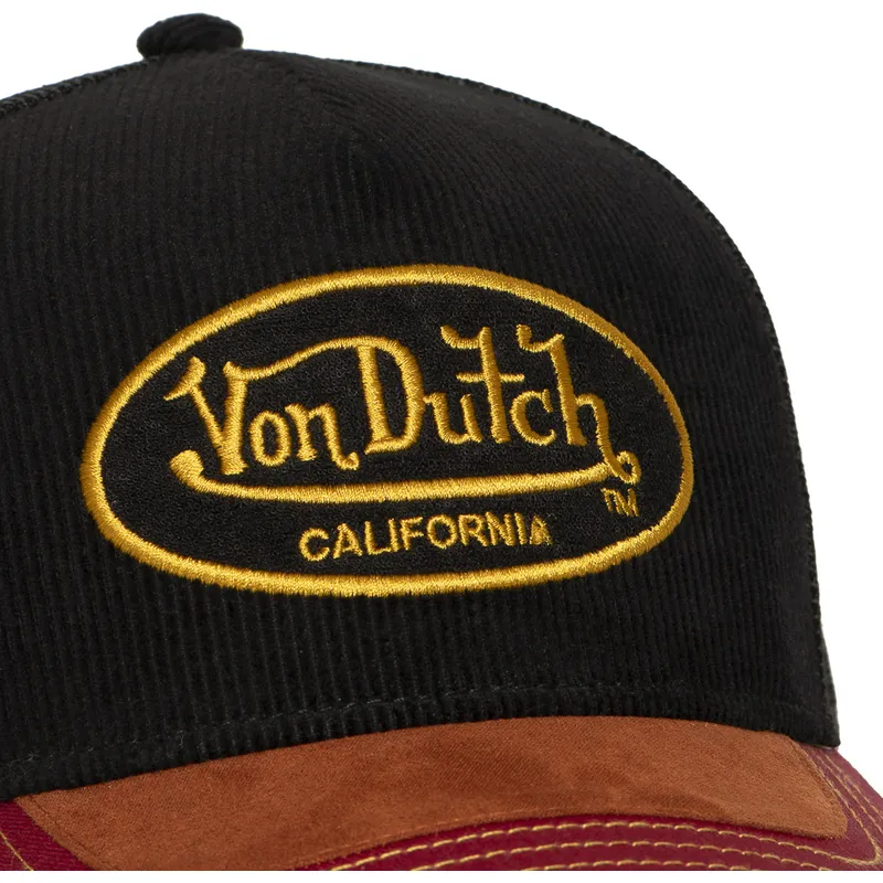 schwarze-und-rote-trucker-kappe-shield03-von-von-dutch