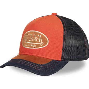 Sapkák ívelt többszínű snapback SHIELD04 Von Dutch