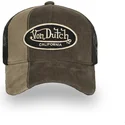 von-dutch-cut01-brown-and-black-trucker-hat